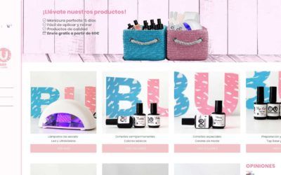 Creación de Tienda online de manicura semipermanente: Bonitasunas.com